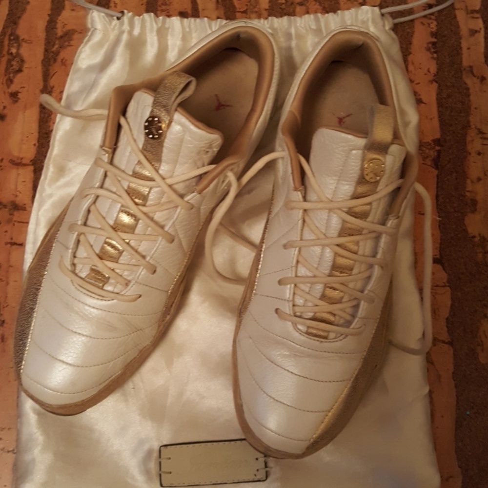 Jordan Low Top Prima Womens XII Gold White